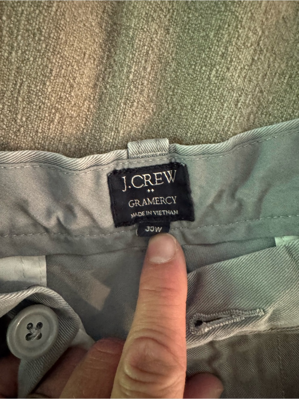 J. Crew Gramercy Shorts in Sage Green